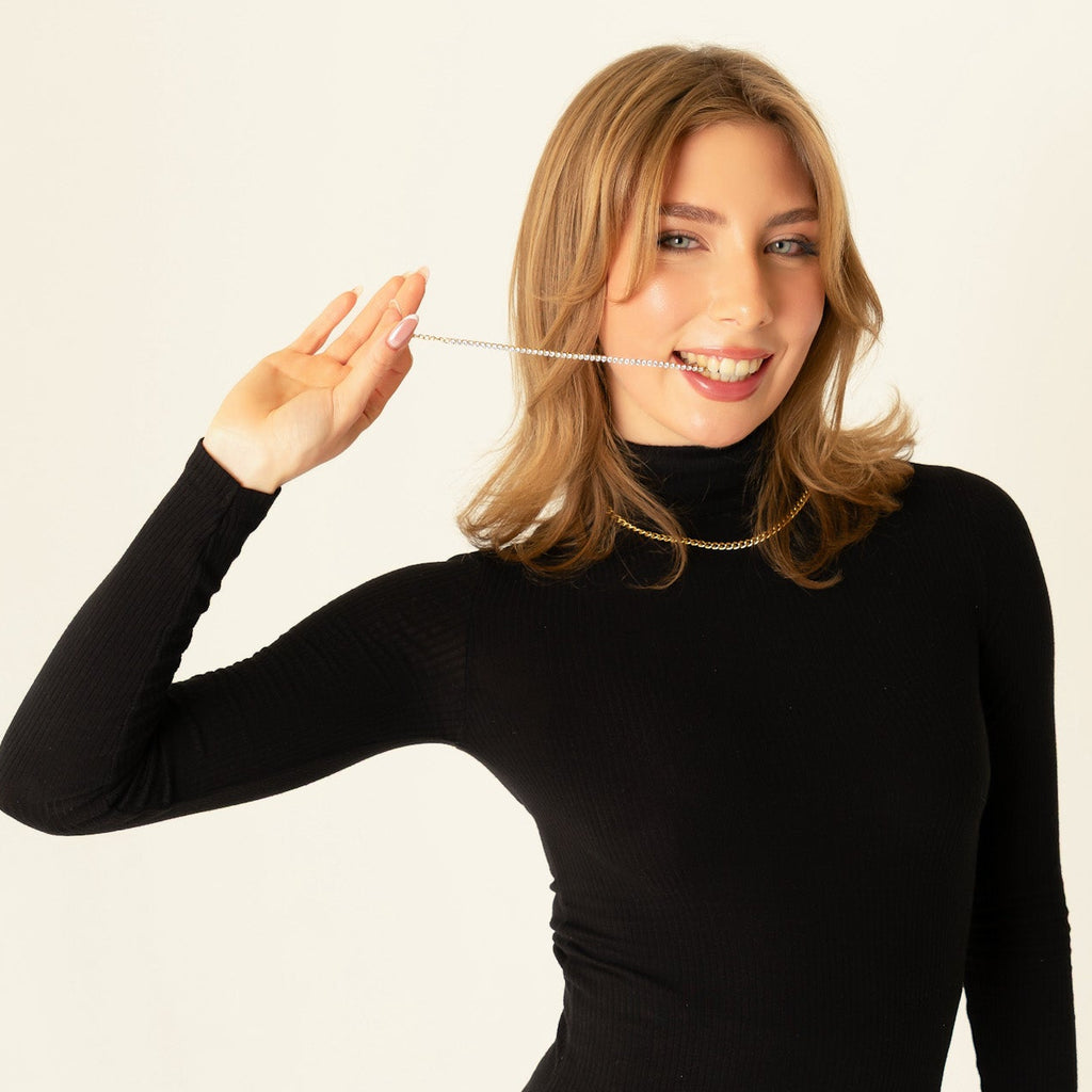 PERLÉVA Elise Tennisarmband – 18 Karat vergoldet