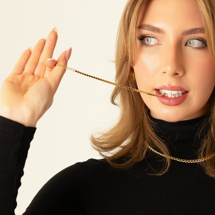 PERLÉVA Elise Tennisarmband – 18 Karat vergoldet